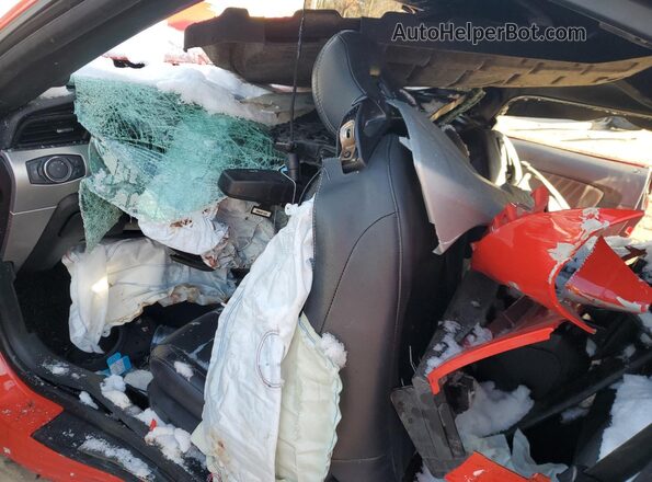 1FATP8UH3L5125658 2020 FORD MUSTANG Red Dashboard view