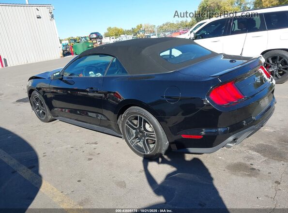 1FATP8UH3L5135056 2020 FORD MUSTANG Black Հետևի ձախ
