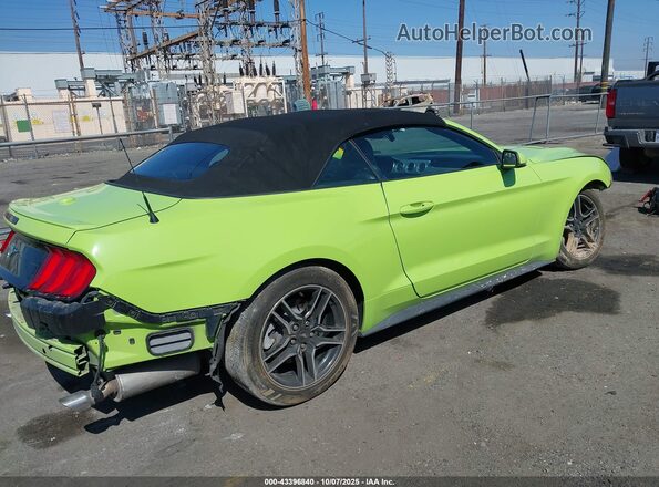 1FATP8UH3L5179848 2020 FORD MUSTANG Зеленый Задняя правая четверть