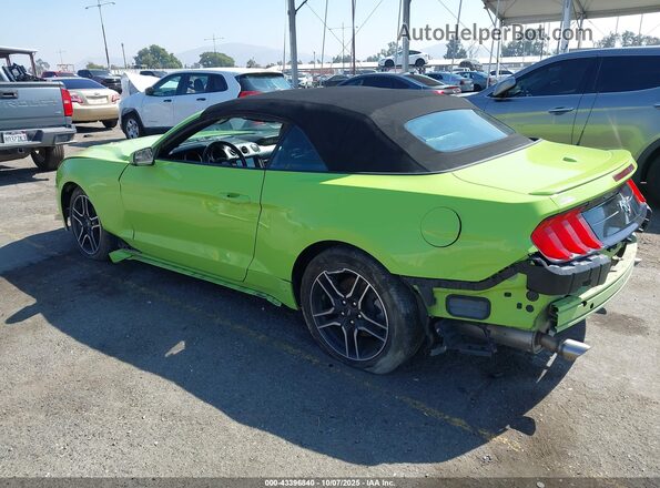 1FATP8UH3L5179848 2020 FORD MUSTANG Зеленый Задняя левая четверть