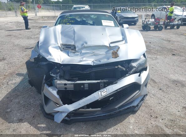 1FATP8UH5M5103954 2021 FORD MUSTANG Silver Vista interior trasera