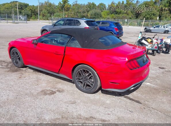 1FATP8UH6L5125640 2020 FORD MUSTANG Red Հետևի ձախ