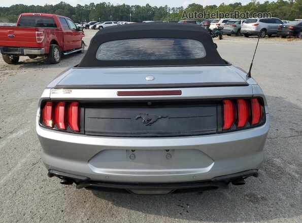 1FATP8UH6L5126092 2020 FORD MUSTANG Silver Widok z tyłu