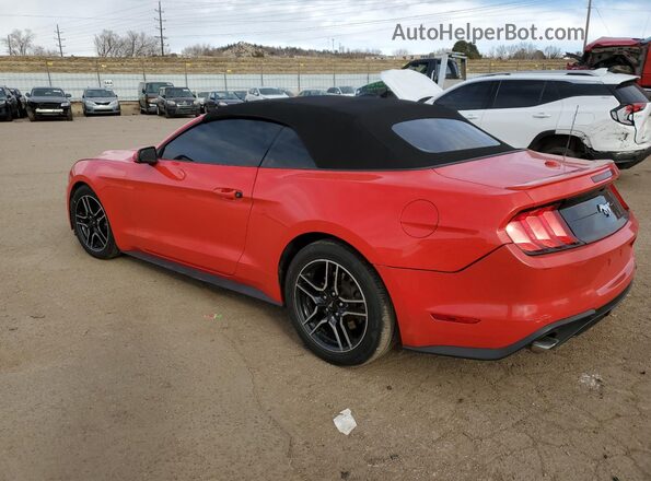 1FATP8UH7L5131575 2020 FORD MUSTANG Red უკანა მარცხენა