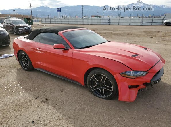 1FATP8UH7L5131575 2020 FORD MUSTANG Red წინა მარჯვენა