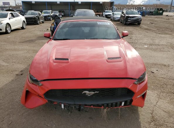 1FATP8UH7L5131575 2020 FORD MUSTANG Red წინა ხედი