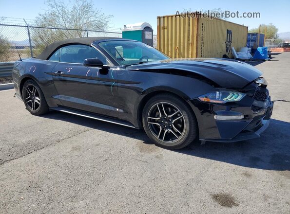 1FATP8UH7M5106256 2021 FORD MUSTANG Black Առջևի աջ