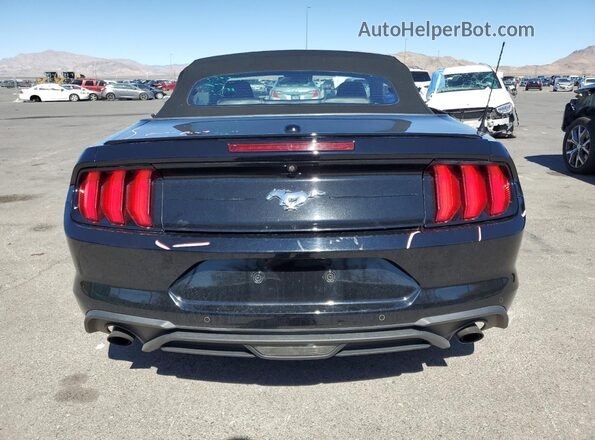 1FATP8UH7M5106256 2021 FORD MUSTANG Black Հետևի տեսք