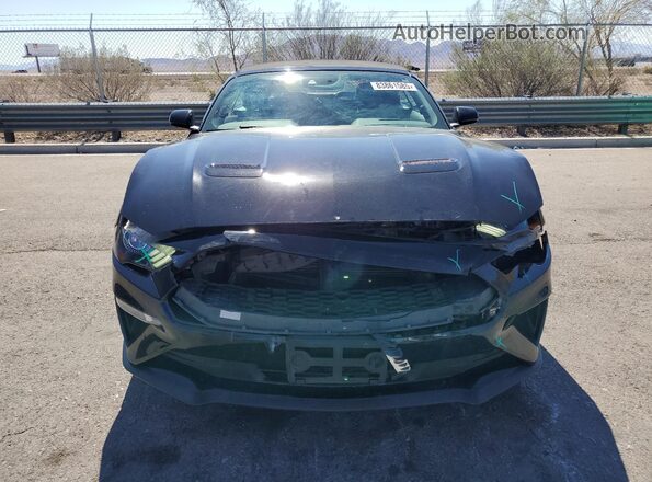 1FATP8UH7M5106256 2021 FORD MUSTANG Black Դիմացի տեսք