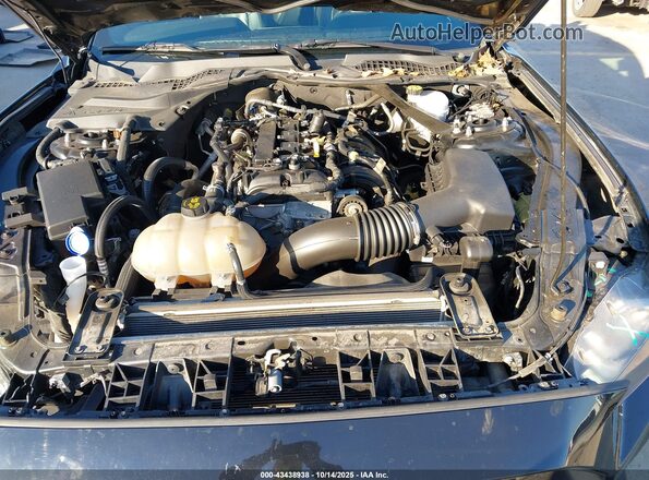 1FATP8UH8N5105666 2022 FORD MUSTANG Черный Вид сзади