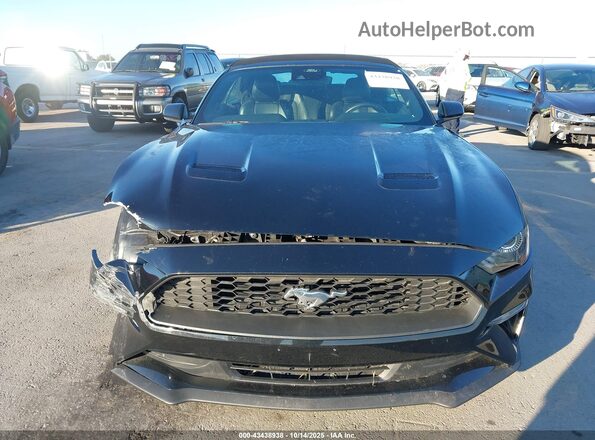 1FATP8UH8N5105666 2022 FORD MUSTANG Черный Вид щитка приборов