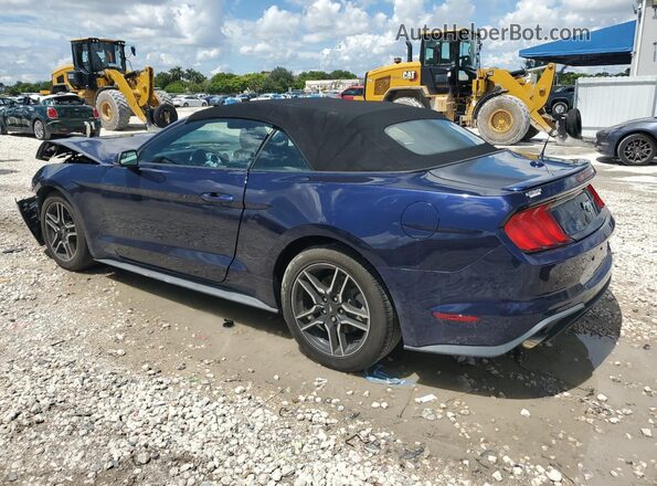 1FATP8UH9L5127673 2020 FORD MUSTANG Blue Tył lewy