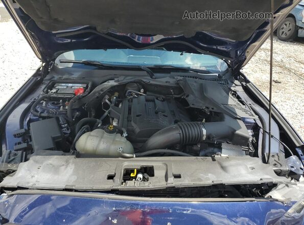 1FATP8UH9L5127673 2020 FORD MUSTANG Blue Widok wnętrza z tyłu
