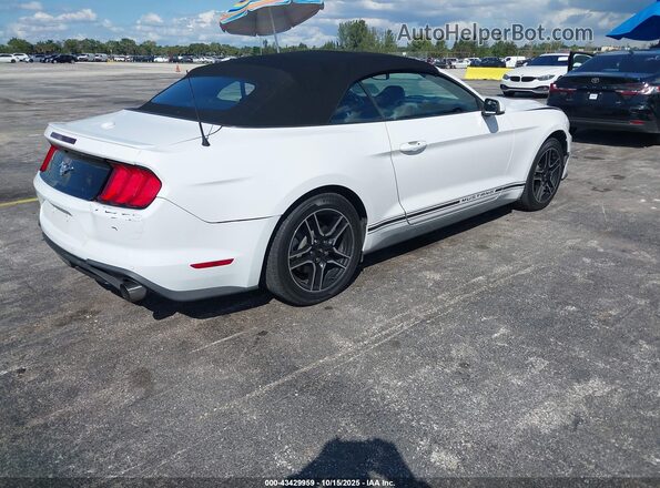 1FATP8UH9L5147874 2020 FORD MUSTANG White Rear right