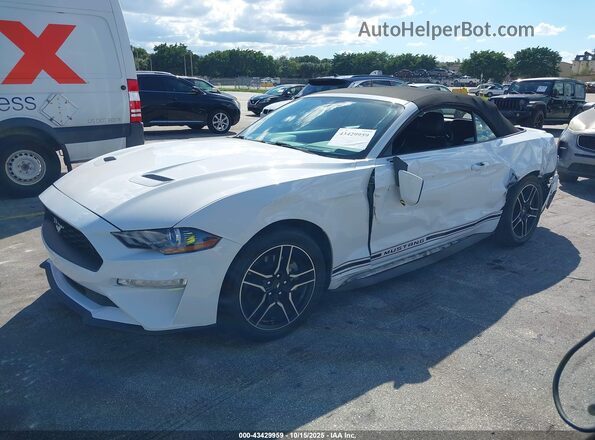 1FATP8UH9L5147874 2020 FORD MUSTANG White Front left
