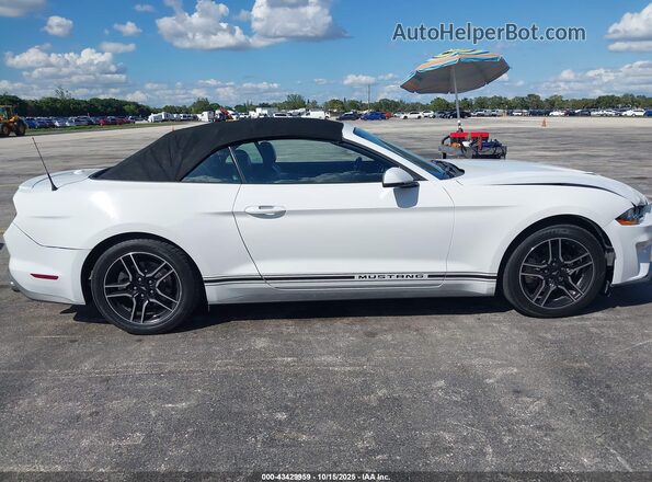 1FATP8UH9L5147874 2020 FORD MUSTANG White Rear interior view