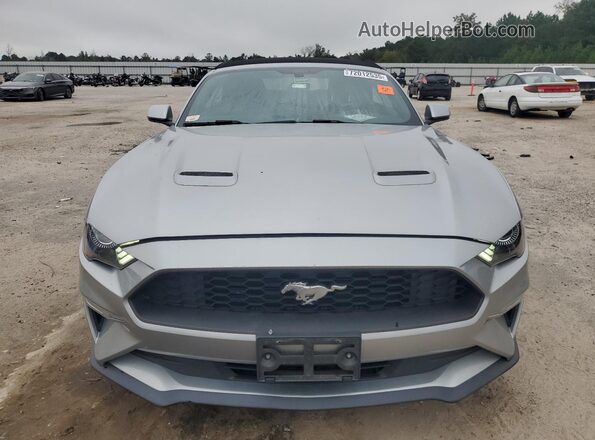 1FATP8UH9L5157434 2020 FORD MUSTANG Silver Widok z przodu