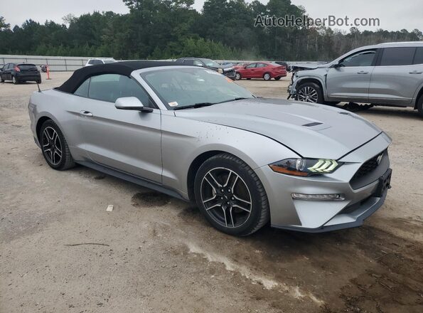 1FATP8UH9L5157434 2020 FORD MUSTANG Silver Przód prawy