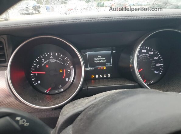 1FATP8UH9L5157434 2020 FORD MUSTANG Silver Widok zestawu wskaźników