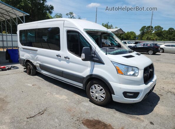 1FBAX2C8XLKA24252 2020 FORD TRANSIT White Front right