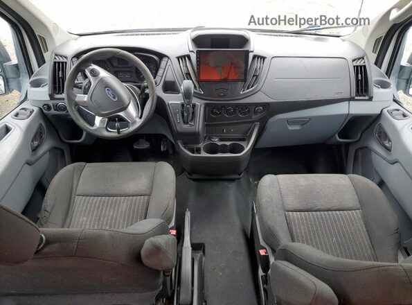 1FBAX2CM0GKB12696 2016 FORD TRANSIT Белый Вид панели приборов
