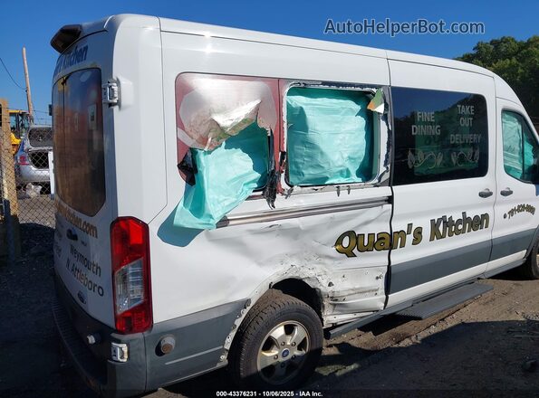 1FBAX2CM6JKA79923 2018 FORD TRANSIT-350 White Вид спереду
