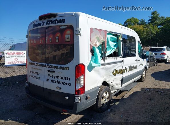 1FBAX2CM6JKA79923 2018 FORD TRANSIT-350 White Задня права чверть