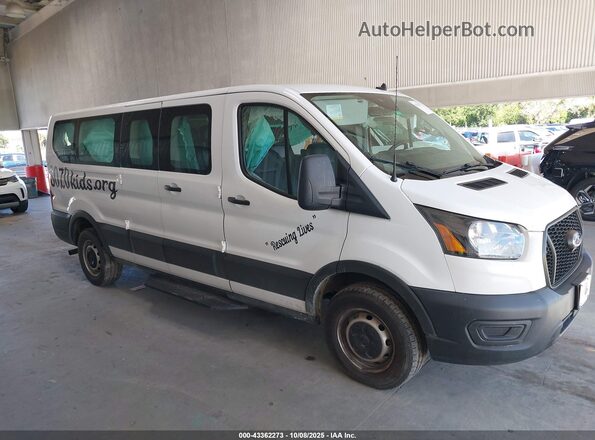 1FBAX2Y84MKA51246 2021 FORD PASSENGER White უკანა სალონის ხედი