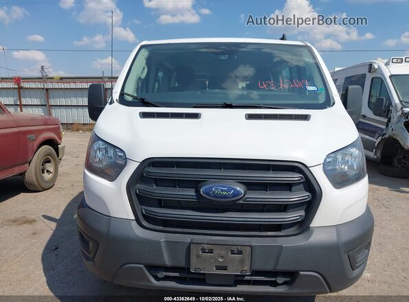 1FBAX2Y87LKB59200 2020 FORD PASSENGER White Սարքավորումների վահանակի տեսք