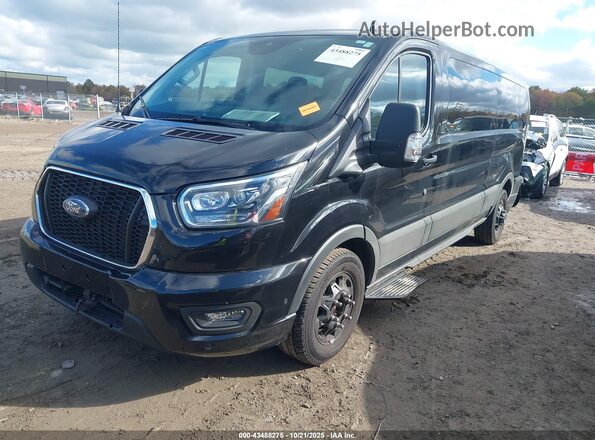 1FBAX9YG1RKB28338 2024 FORD PASSENGER Black Առջևի ձախ երեք քառորդ տեսարան
