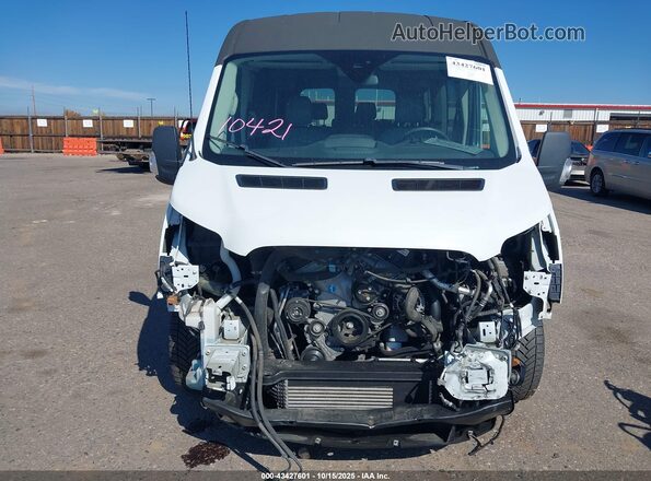 1FBZX2CG3KKA70398 2019 FORD TRANSIT-350 White Vista del cuadro de instrumentos