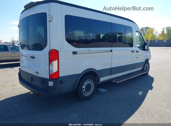 1FBZX2CG3KKA70398 2019 FORD TRANSIT-350 White Trasero derecho