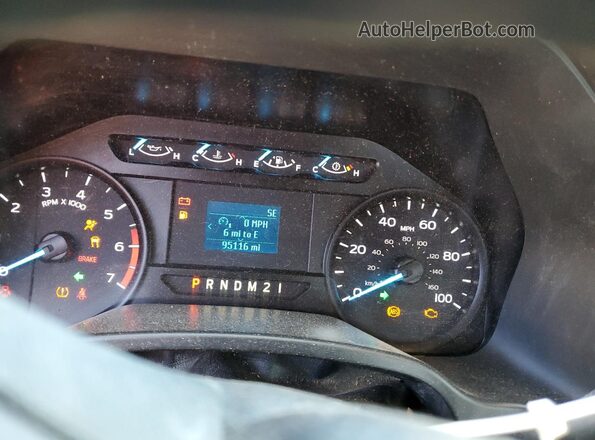1FD7W2B60LED88358 2020 FORD F250 Белый Вид щитка приборов