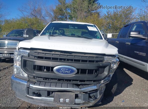 1FD7X2A66LEC55456 2020 FORD F-250 White Vista del cuadro de instrumentos