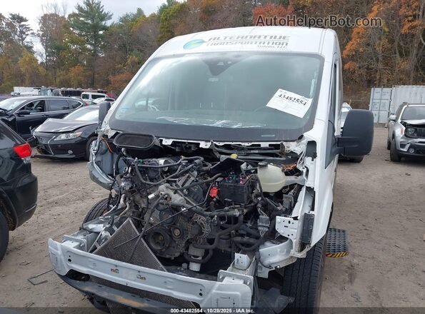 1FDAX2C83MKB01505 2021 FORD PASSENGER White უკანა სალონის ხედი