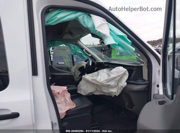 1FDAX2C88NKA20386 2022 FORD PASSENGER White Вид салону спереду