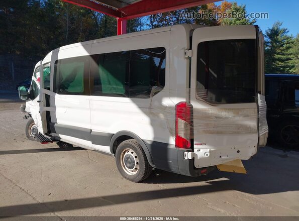 1FDAX2C88NKA20386 2022 FORD PASSENGER White Задня ліва чверть