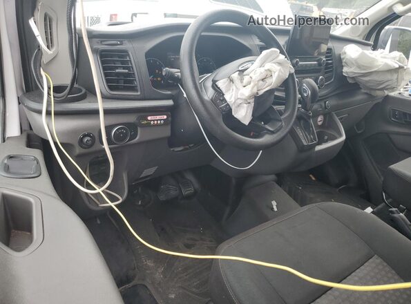 1FDAX2X87LKB75762 2020 FORD TRANSIT White Вид панелі приладів