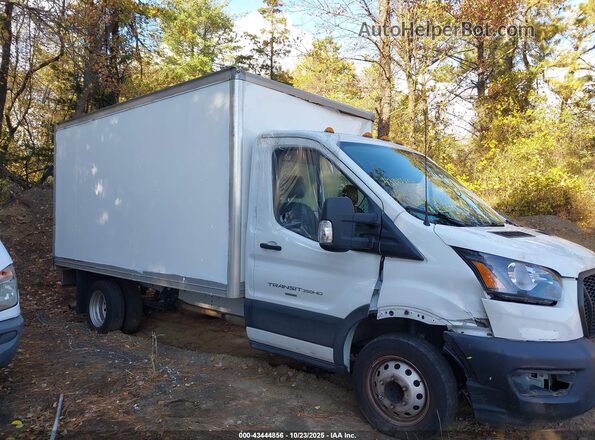 1FDBF6ZG1PKA09827 2023 FORD TRANSIT-350 White Widok wnętrza z tyłu