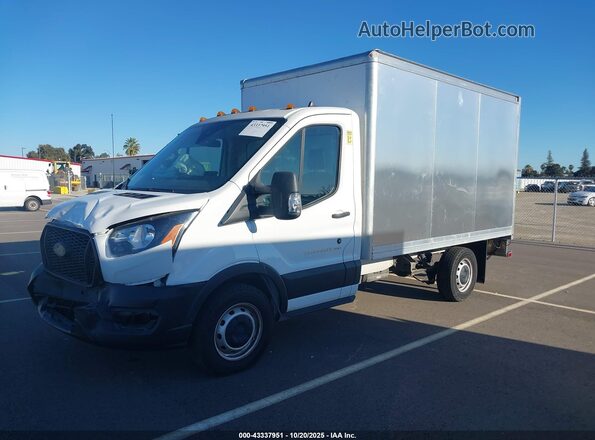 1FDBW5Z85LKA32394 2020 FORD TRANSIT-350 Белый Передняя левая четверть
