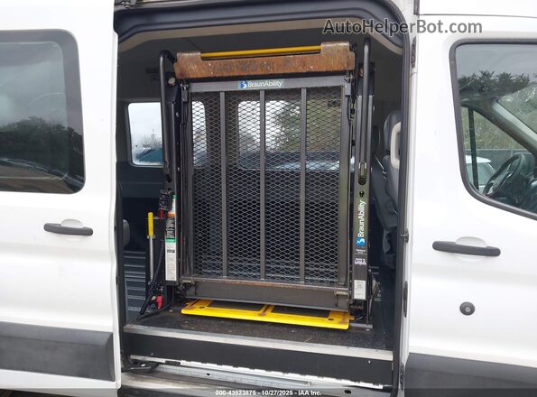 1FDZX2CM2KKB61174 2019 FORD TRANSIT-350 White VIN კოდის სტიკერის ხედი