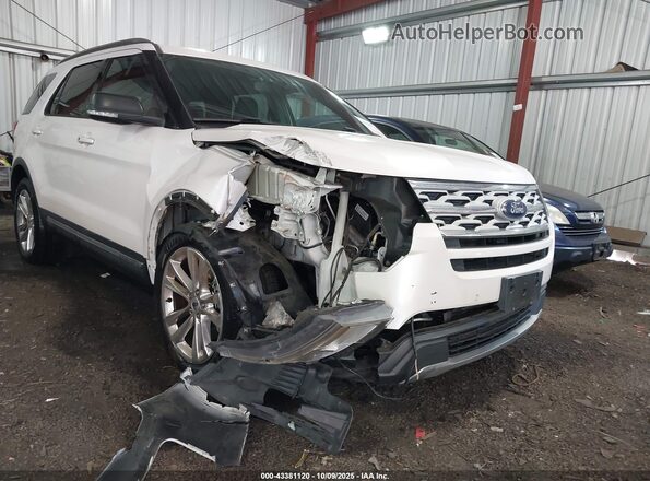 1FM5K7D80KGB03451 2019 FORD FORD EXPLORER White წინა ხედი