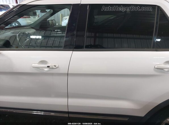 1FM5K7D80KGB03451 2019 FORD FORD EXPLORER White სალონის 360-გრადუსიანი ხედი