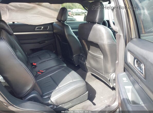 1FM5K7D82KGA60599 2019 FORD FORD EXPLORER Gray Vista de la etiqueta del VIN