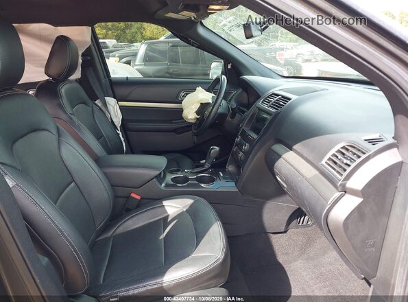1FM5K7D82KGA60599 2019 FORD FORD EXPLORER Gray Vista interior delantera