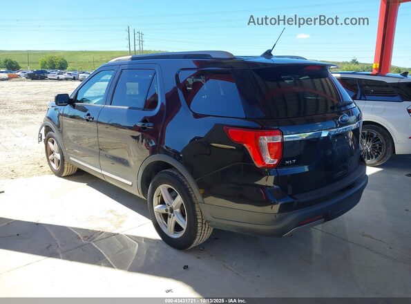 1FM5K7D88KGA50630 2019 FORD FORD EXPLORER Black Tył lewy