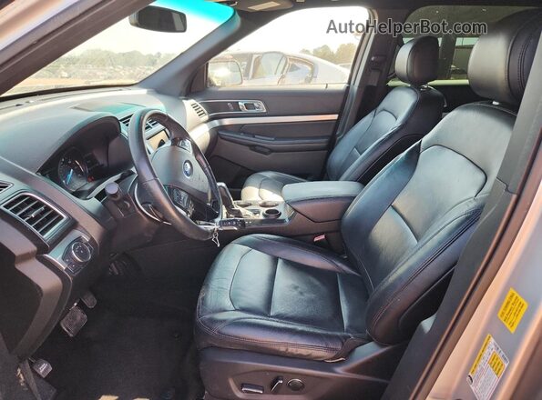 1FM5K7DH7GGA32241 2016 FORD FORD EXPLORER Silver Вид салону спереду