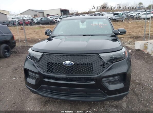 1FM5K8AB0MGA64868 2021 FORD POLICE INTERCEPTOR Black Widok zestawu wskaźników