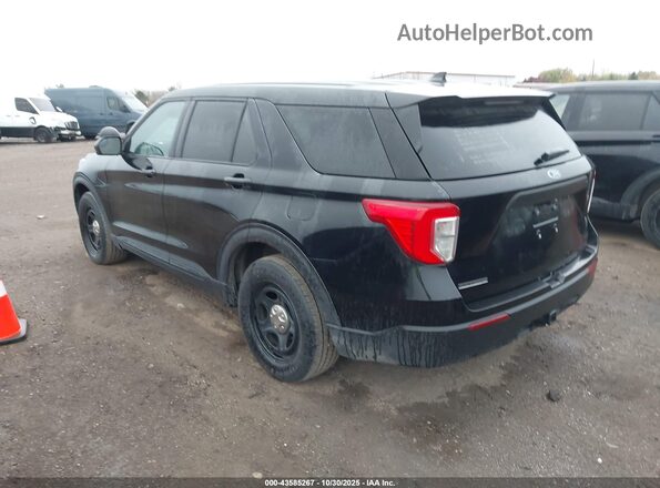 1FM5K8AB1LGA19243 2020 FORD POLICE INTERCEPTOR Black Задня ліва чверть