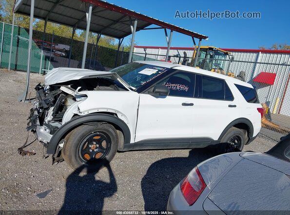 1FM5K8AB1LGC68383 2020 FORD POLICE INTERCEPTOR White Панорамний вид салону 360°